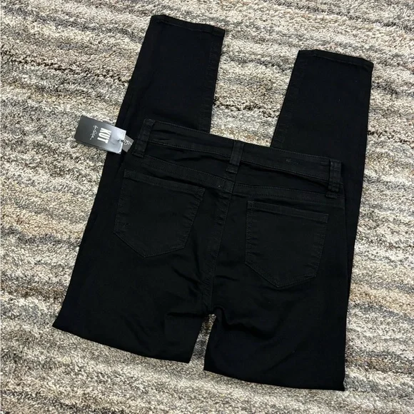 KUT From The Kloth Black Straight Leg Jeans Sz 0 NWT | KUT Straight Leg Jeans * - Picture 13 of 13
